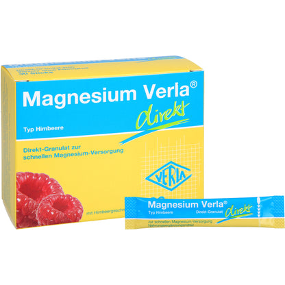 MAGNESIUM VERLA direkt Himbeere Granulat 30 St