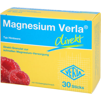 MAGNESIUM VERLA direkt Himbeere Granulat 30 St