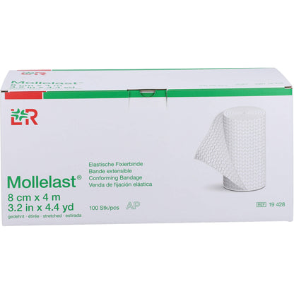MOLLELAST Binden 8 cmx4 m weiß lose 100 St