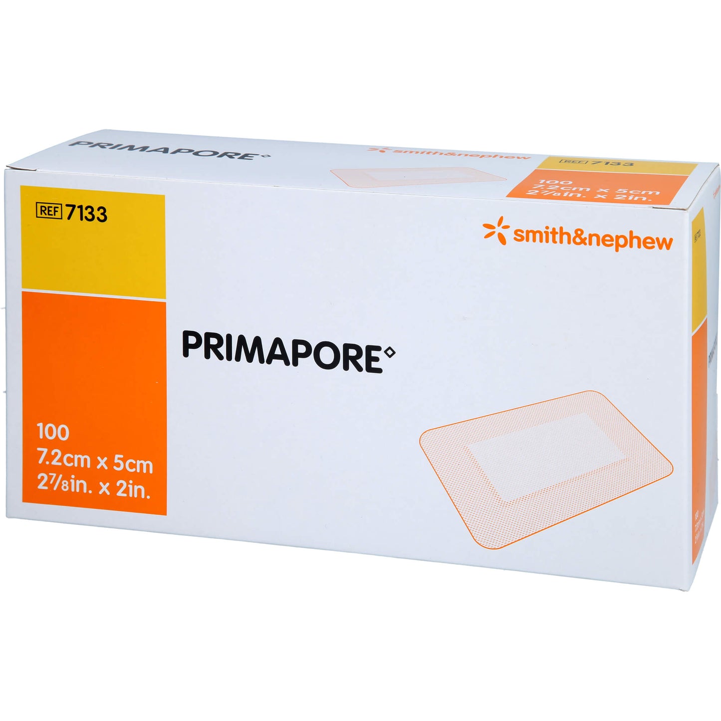 PRIMAPORE 5x7,5 cm Wundverband steril 100 St