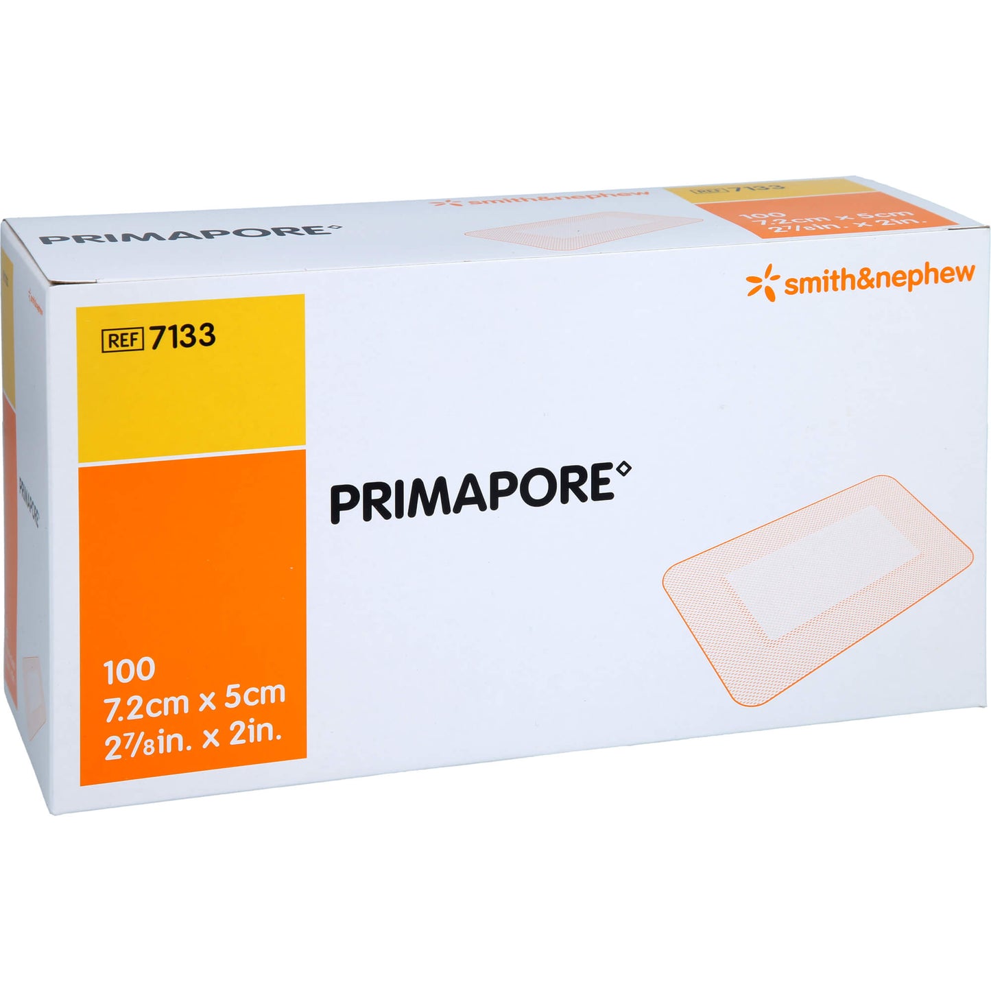 PRIMAPORE 5x7,5 cm Wundverband steril 100 St