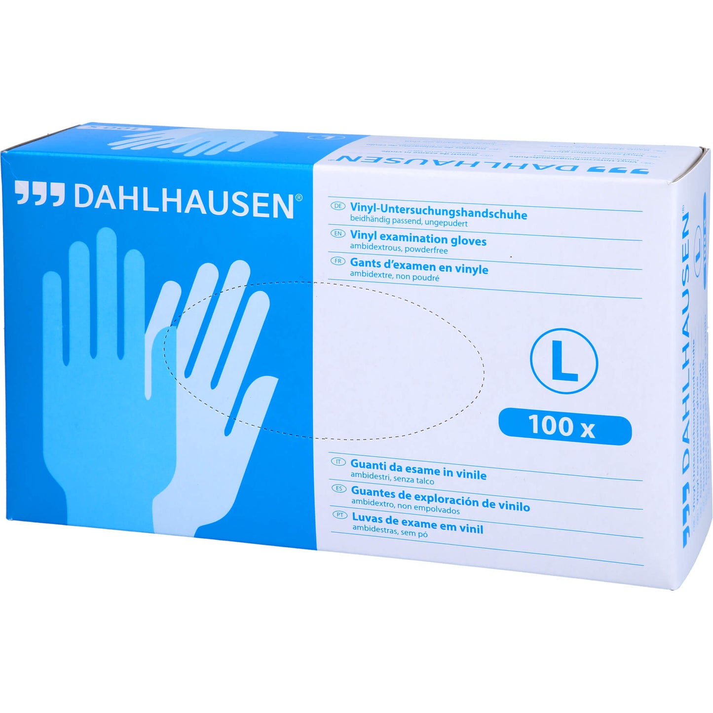 VINYL Handschuhe ungepudert Gr.L 100 St