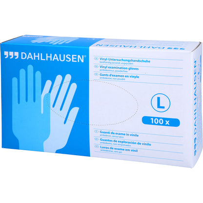 VINYL Handschuhe ungepudert Gr.L 100 St