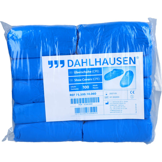 ÜBERZIEHSCHUHE CPE blau 100 St