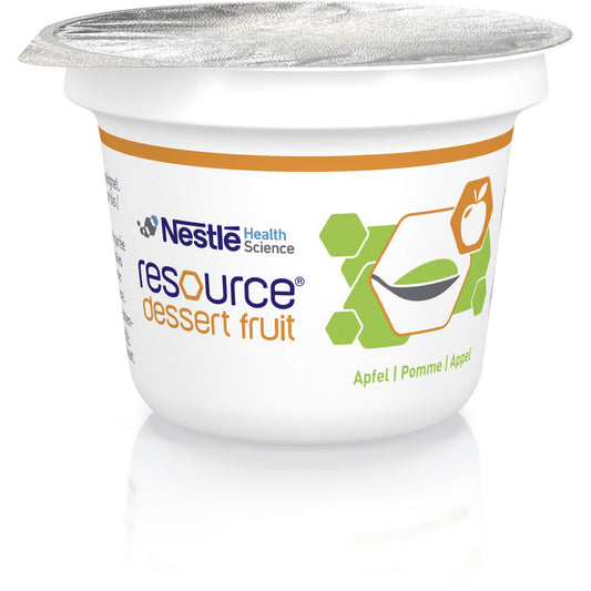 RESOURCE Dessert Fruit Apfel 3X125 g