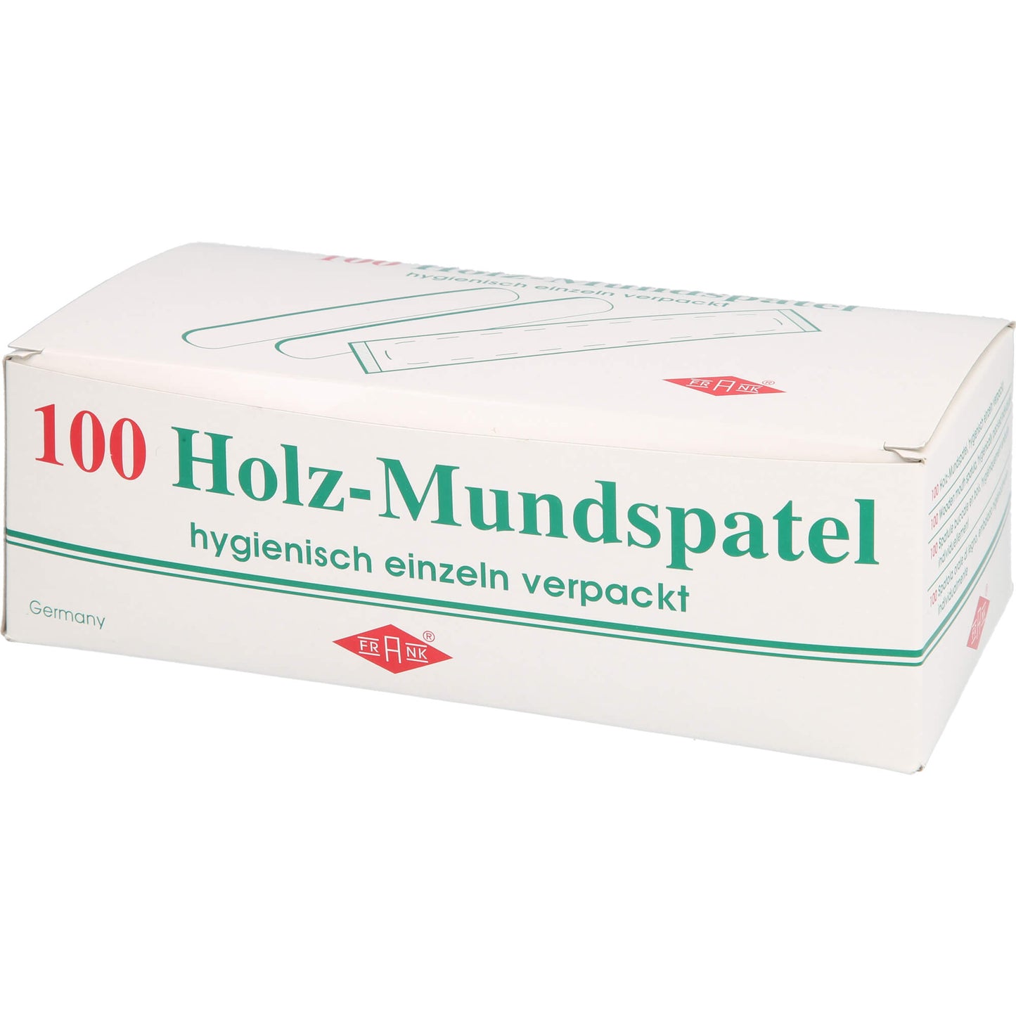 MUNDSPATEL Holz einzeln verpackt 100 St