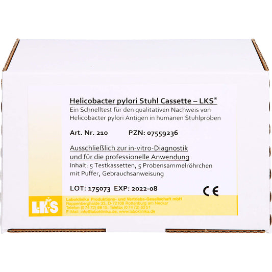 HELICOBACTER Stuhltest LKS 5 St