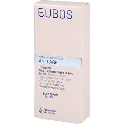 EUBOS SENSITIVE Hyaluron Augen Kontur CremeSerum 15 ml