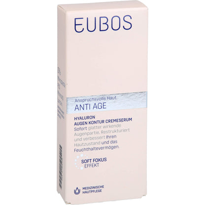EUBOS SENSITIVE Hyaluron Augen Kontur CremeSerum 15 ml
