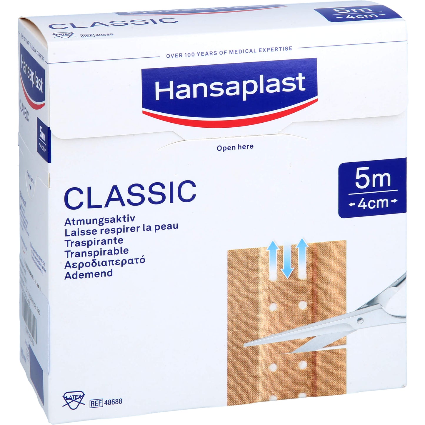 HANSAPLAST Classic Pflaster 4 cmx5 m 1 St