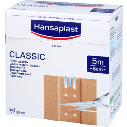 HANSAPLAST Classic Pflaster 6 cmx5 m 1 St