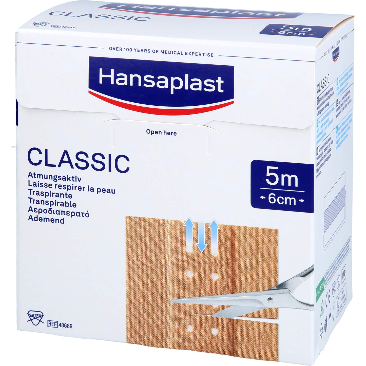 HANSAPLAST Classic Pflaster 6 cmx5 m 1 St