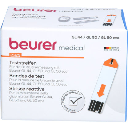 BEURER GL44/GL50 Teststreifen 50 St