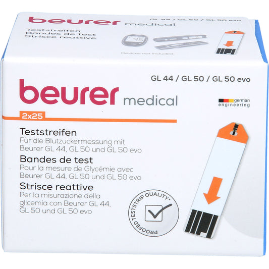 BEURER GL44/GL50 Teststreifen 50 St