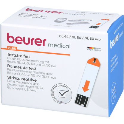 BEURER GL44/GL50 Teststreifen 50 St