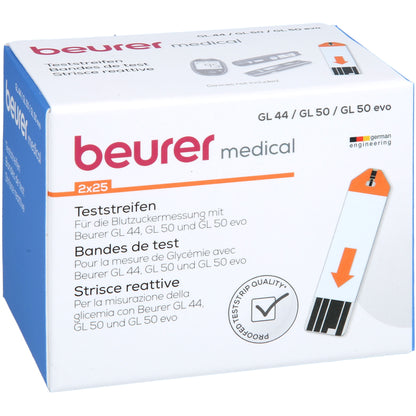 BEURER GL44/GL50 Teststreifen 50 St