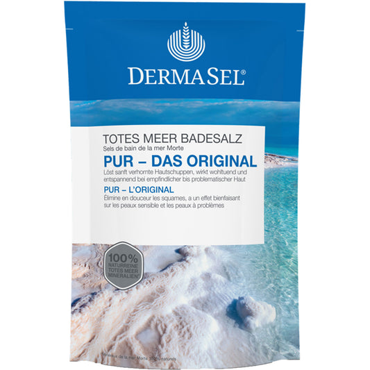 DERMASEL Totes Meer Badesalz Pur 500 g