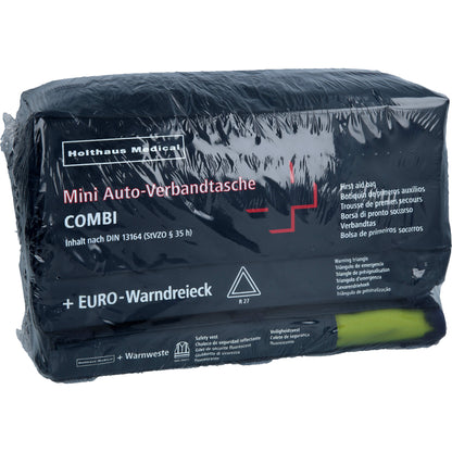VERBANDTASCHE mini 3in1 DIN 13164+Warndreieck+Wes. 1 St