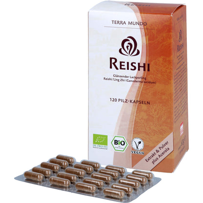 REISHI VITALPILZ Bio Terra Mundo Kapseln 120 St