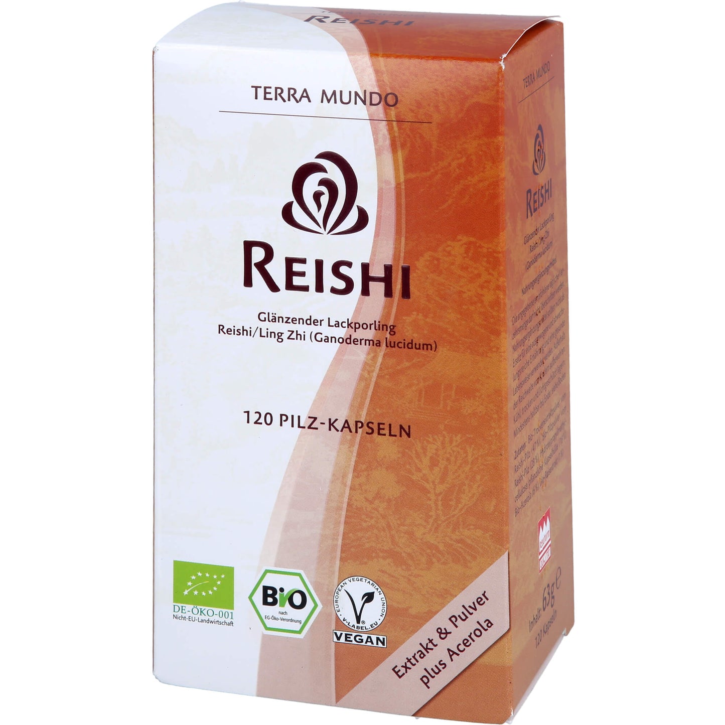 REISHI VITALPILZ Bio Terra Mundo Kapseln 120 St