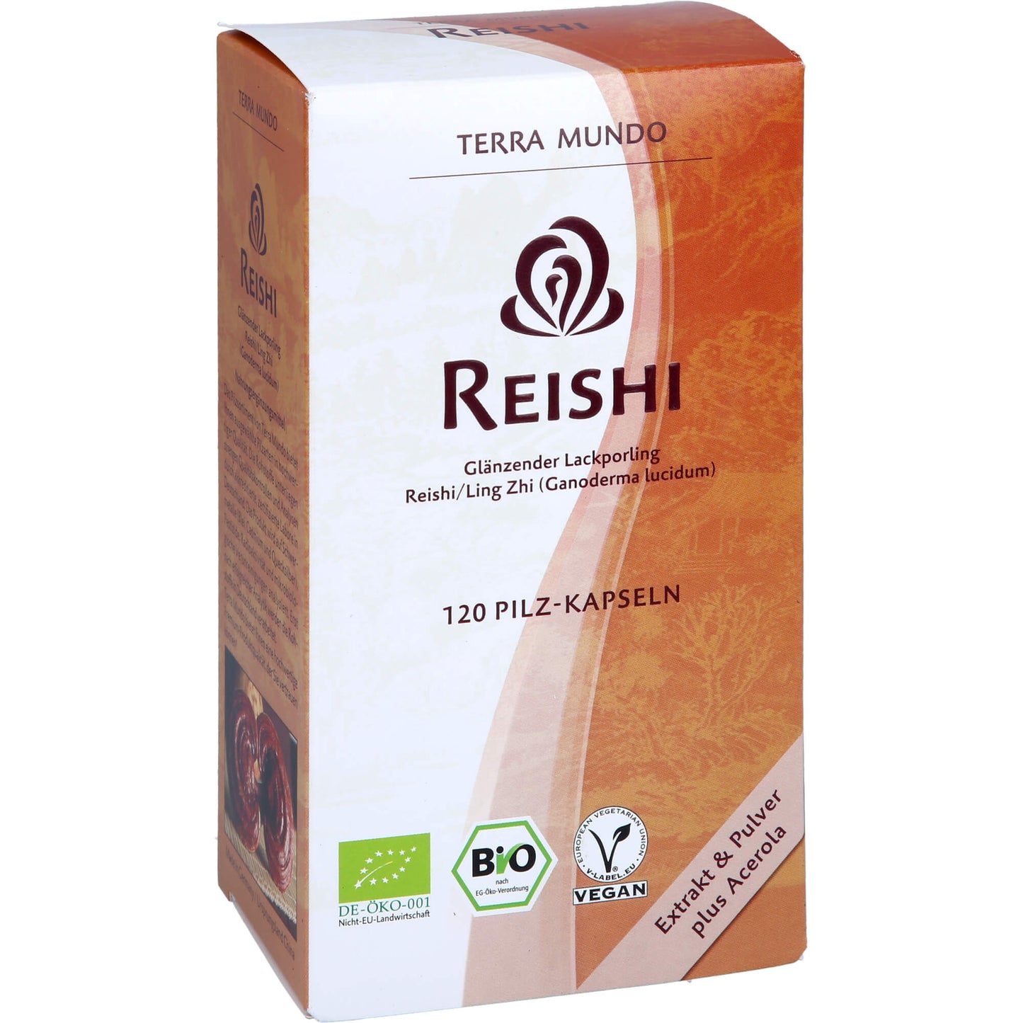 REISHI VITALPILZ Bio Terra Mundo Kapseln 120 St