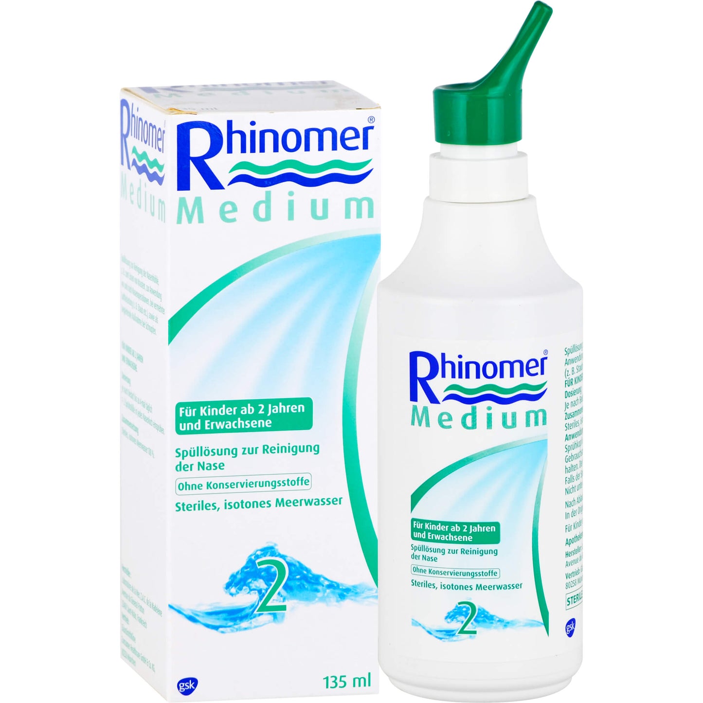 RHINOMER 2 medium Lösung 135 ml