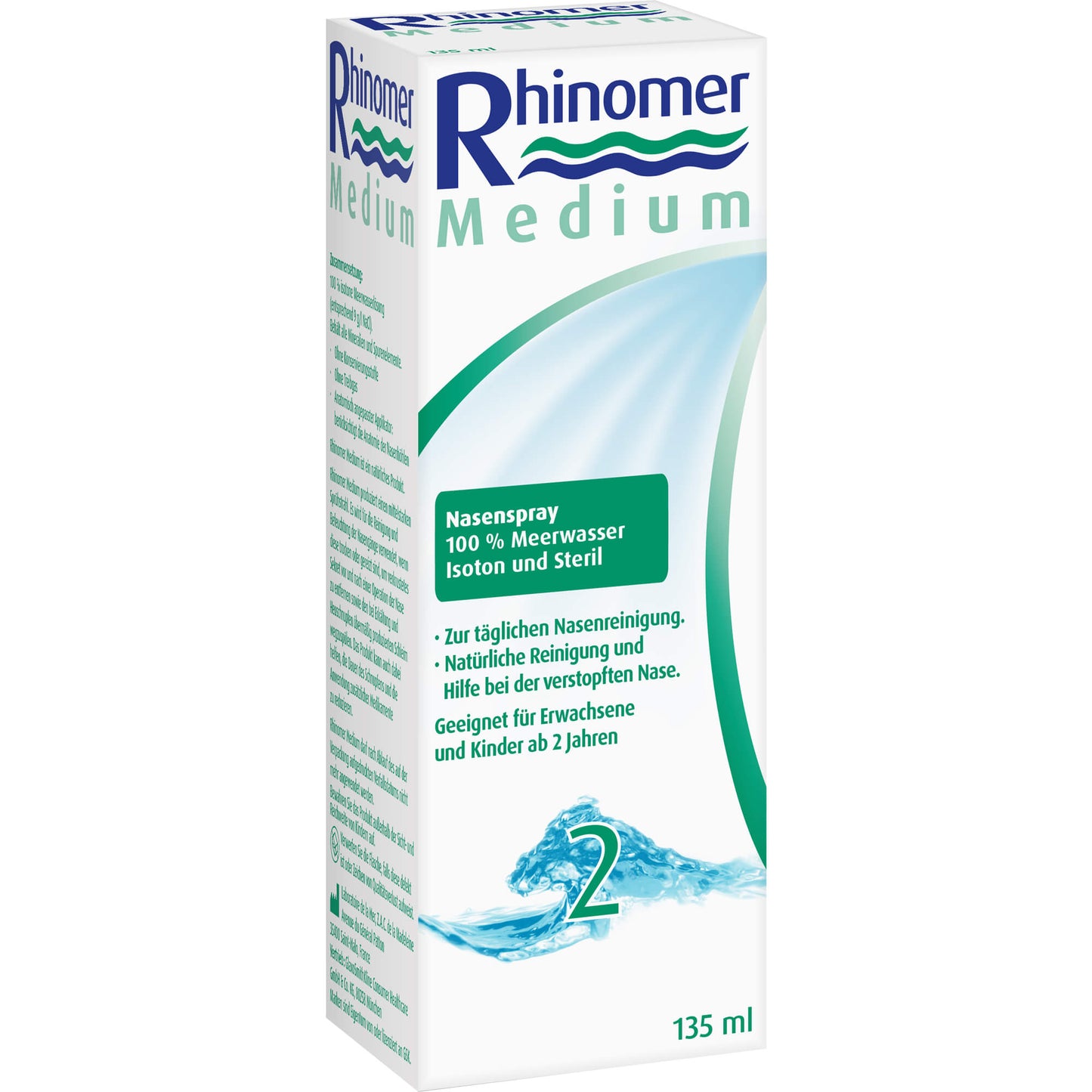 RHINOMER 2 medium Lösung 135 ml