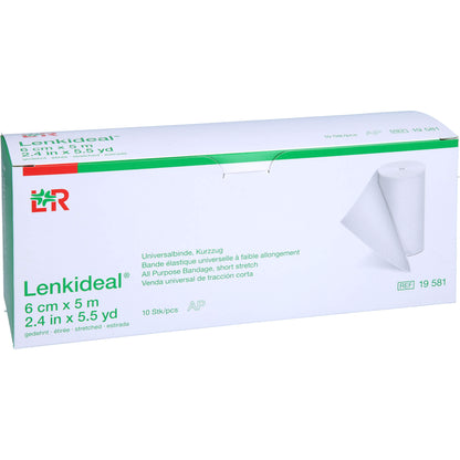 LENKIDEAL Idealb.6 cmx5 m weiß o.Verbandkl.lose 10 St