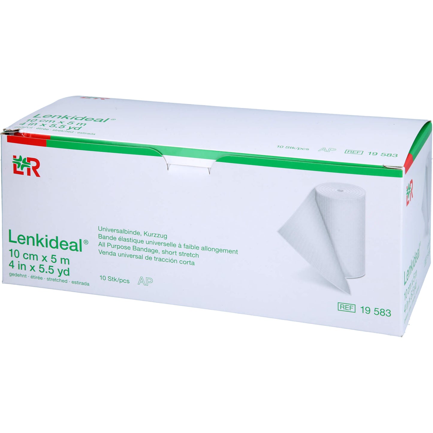 LENKIDEAL Idealb.10 cmx5 m weiß o.Verbandkl.lose 10 St