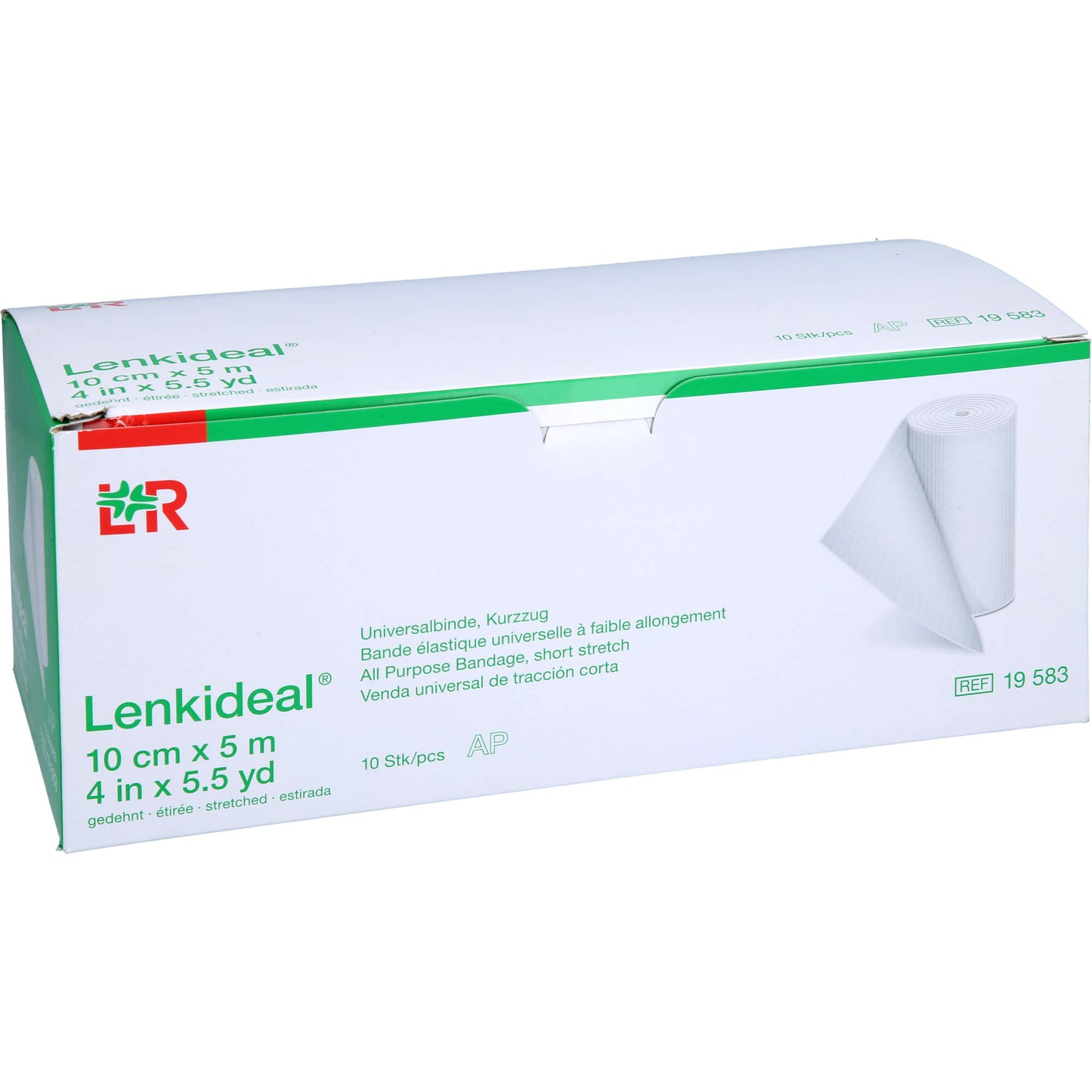 LENKIDEAL Idealb.10 cmx5 m weiß o.Verbandkl.lose 10 St