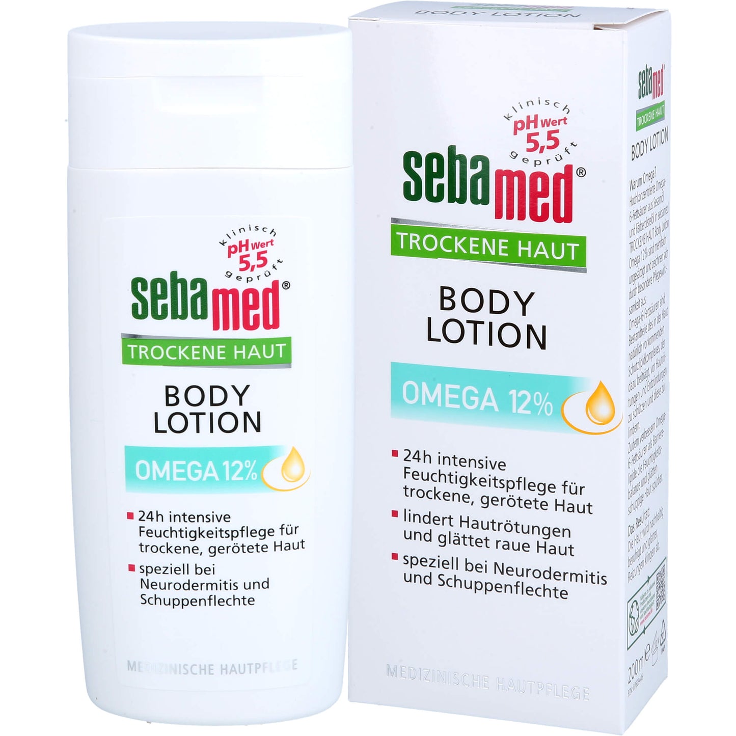 SEBAMED Trockene Haut Omega 12% Bodylotion 200 ml