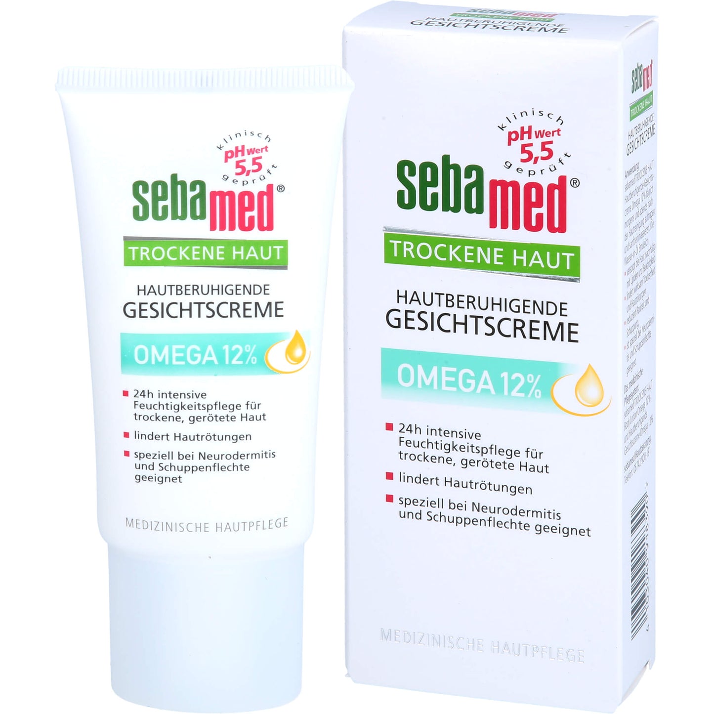 SEBAMED Trockene Haut Omega 12% Gesichtscreme 50 ml