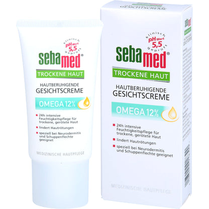 SEBAMED Trockene Haut Omega 12% Gesichtscreme 50 ml