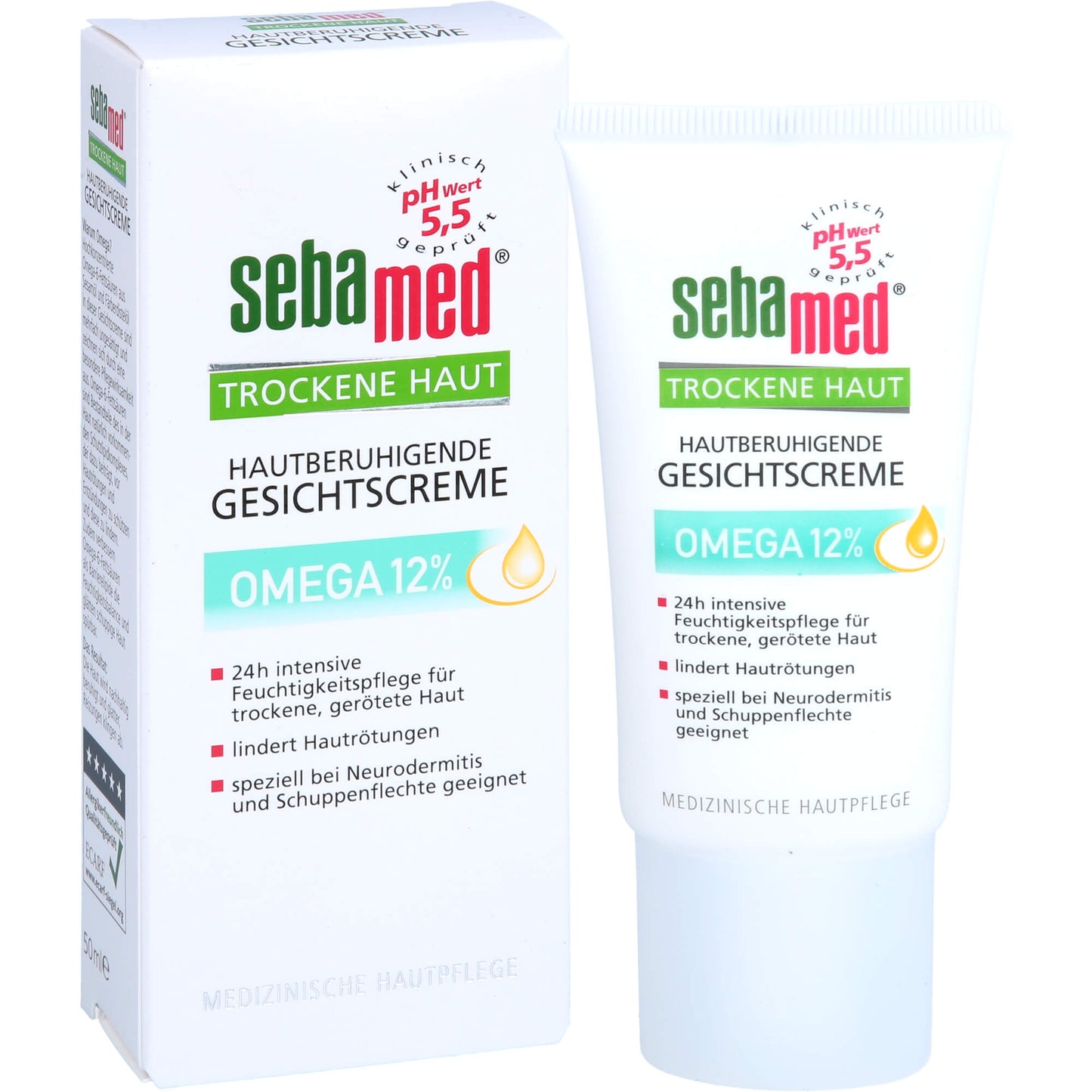 SEBAMED Trockene Haut Omega 12% Gesichtscreme 50 ml