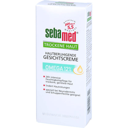 SEBAMED Trockene Haut Omega 12% Gesichtscreme 50 ml