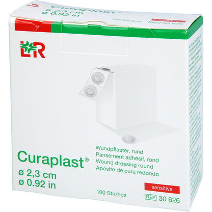 CURAPLAST Strips sensitiv rund 23 mm 100 St