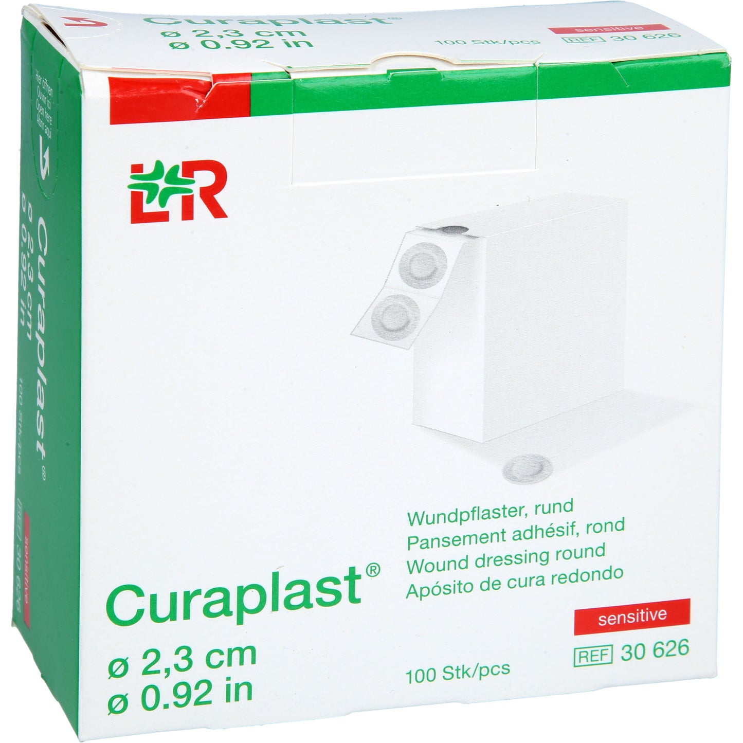 CURAPLAST Strips sensitiv rund 23 mm 100 St