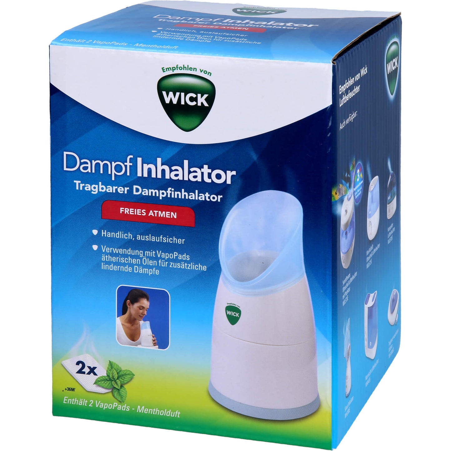 WICK Dampf Inhalator manuell 1 St