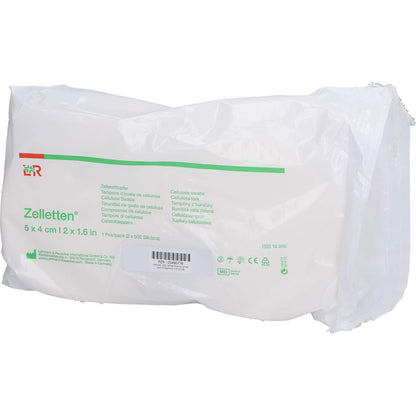 ZELLETTEN Tupfer 4x5 cm unsteril Rolle 2X500 St