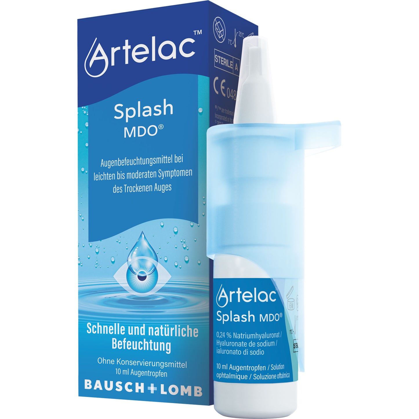 ARTELAC Splash MDO Augentropfen 1X10 ml
