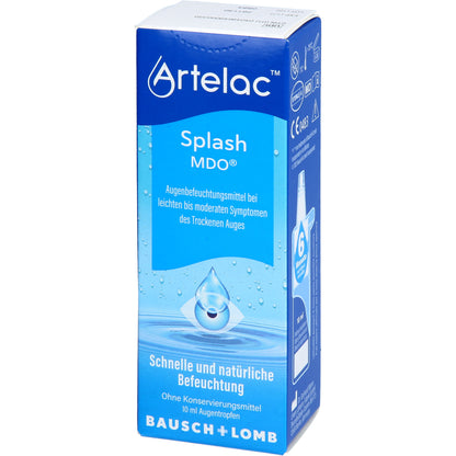 ARTELAC Splash MDO Augentropfen 1X10 ml