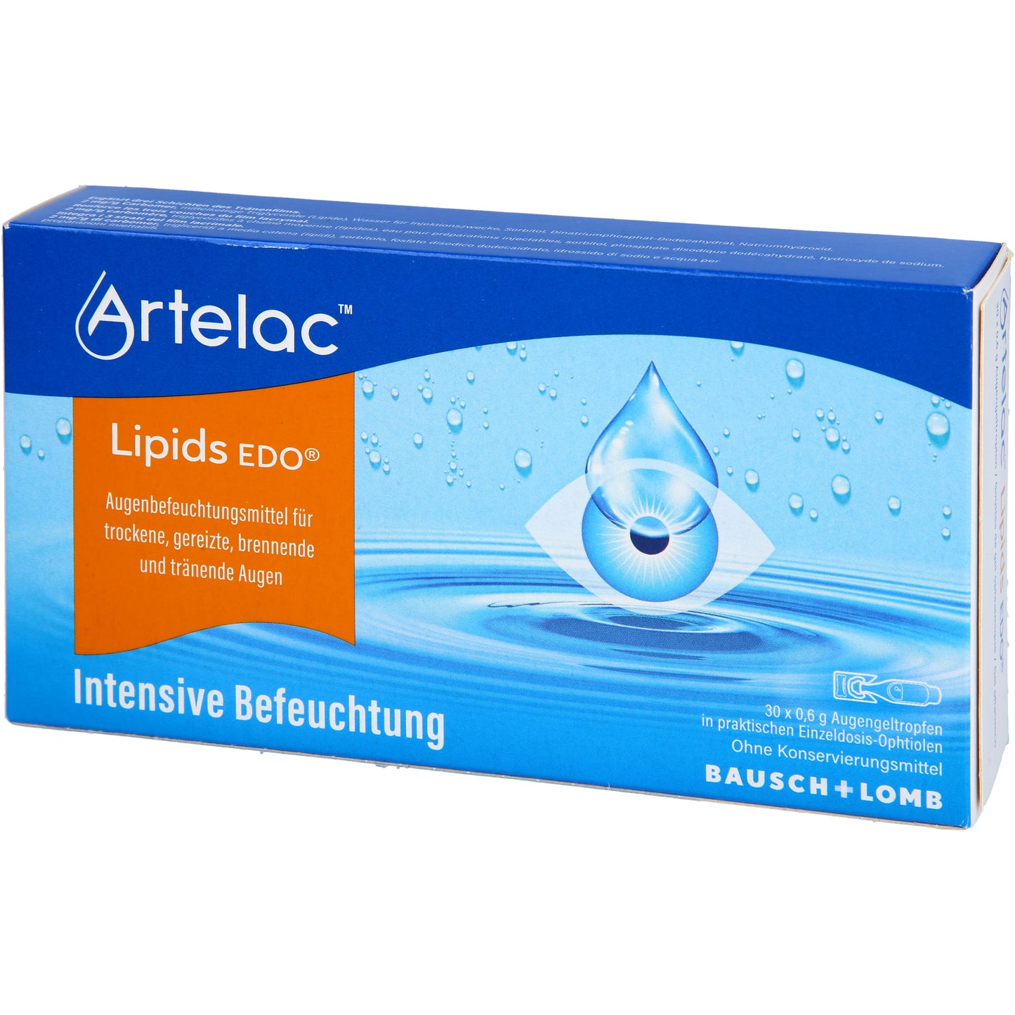 ARTELAC Lipids EDO Augengel 30X0.6 g