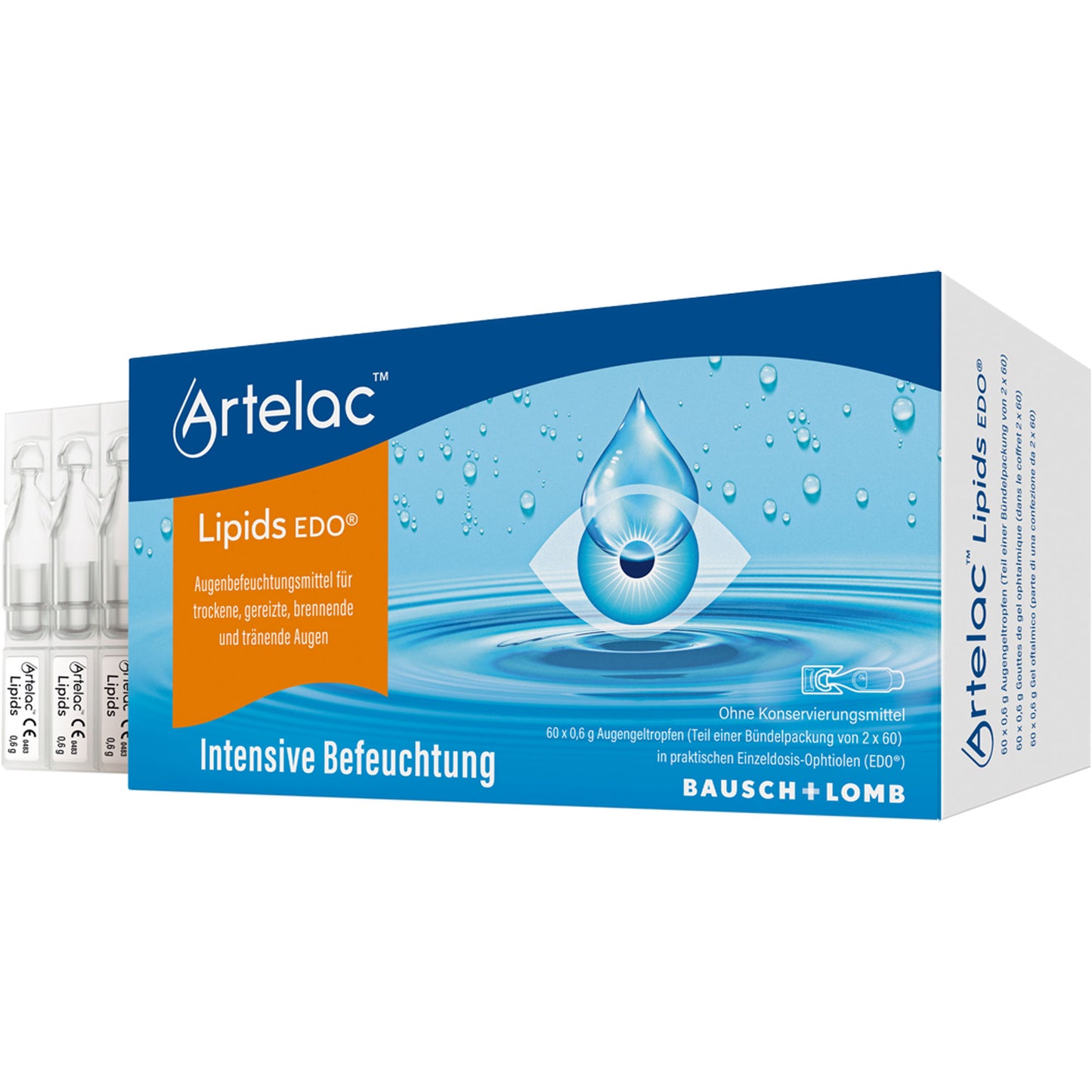 ARTELAC Lipids EDO Augengel 120X0.6 g