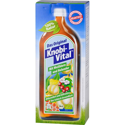 KNOBIVITAL mit Weißdorn und Holunder 960 ml