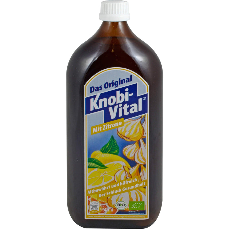 KNOBIVITAL ZITRONE BIO 960 ml