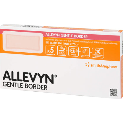 ALLEVYN Gentle Border 10x20 cm Schaumverb. 5 St