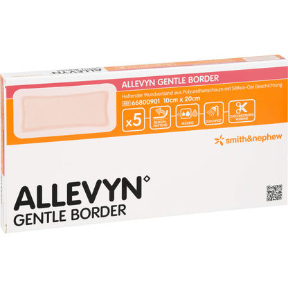 ALLEVYN Gentle Border 10x20 cm Schaumverb. 5 St