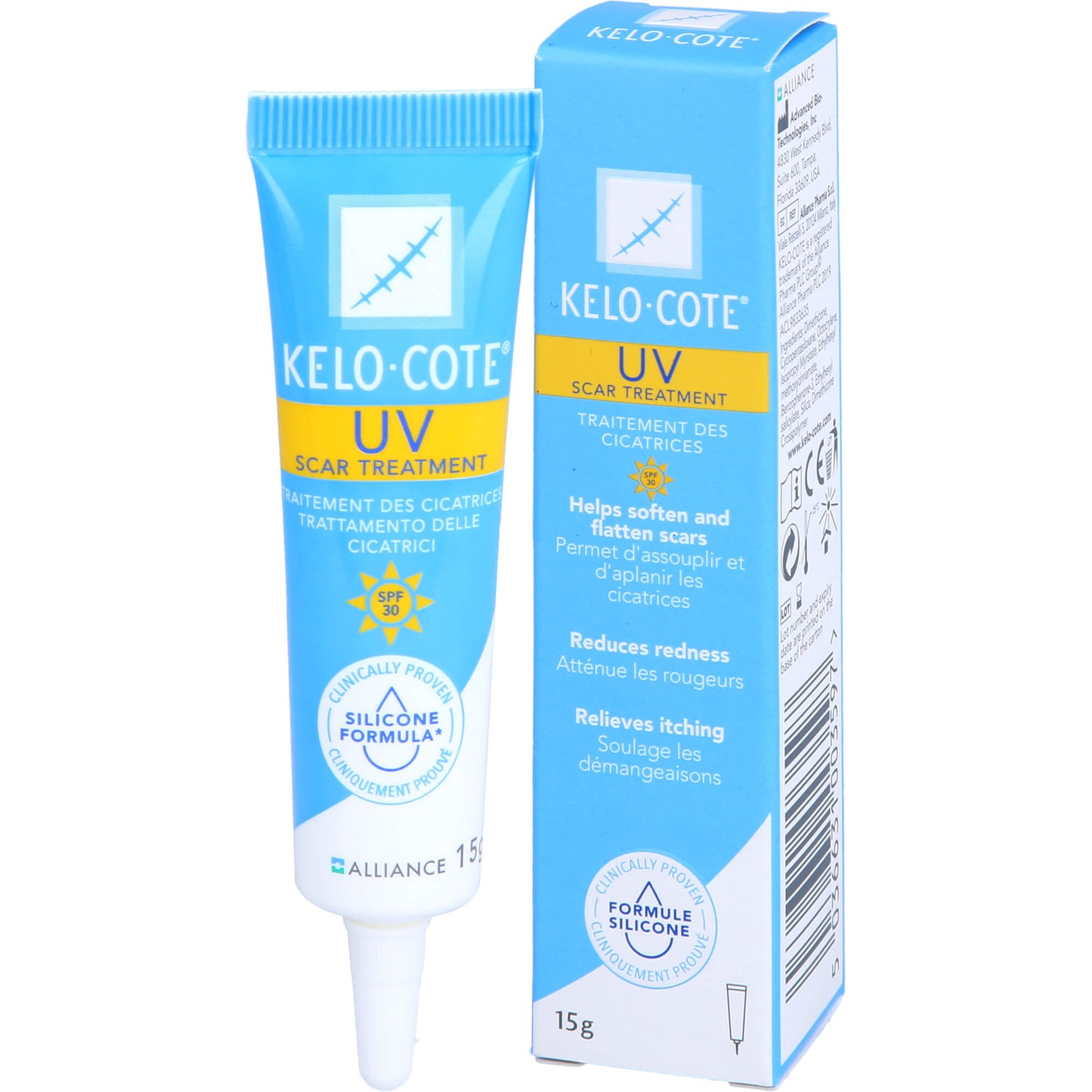 KELO-COTE UV Silikon Narbengel LSF 30 15 g