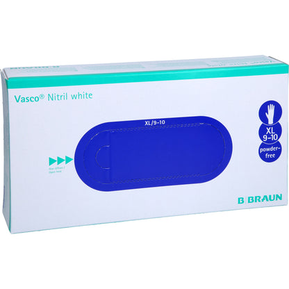 VASCO Nitril white Untersuchungshandschuhe XL 90 St
