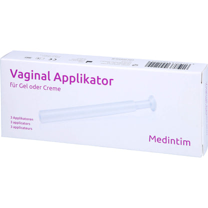 VAGINAL APPLIKATOR für Gel/Creme 3 St